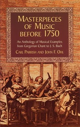 Masterpieces of Music before 1750 book cover